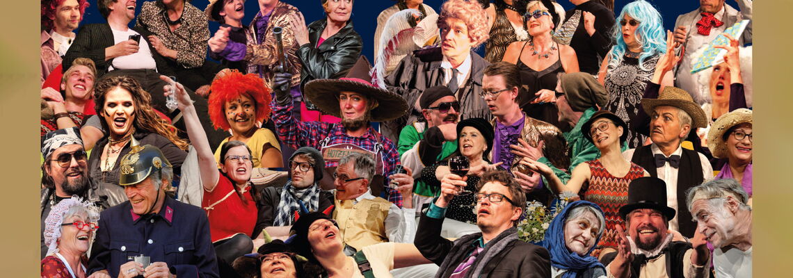 Collage der Inszenierungen der letzten 50 Jahre